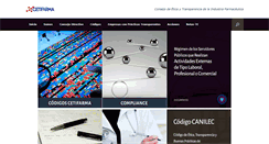 Desktop Screenshot of cetifarma.org.mx